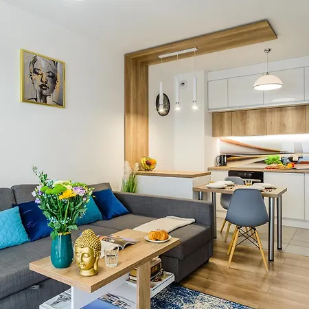 Lumina Stylish 3-Room Apart With Balcony Lodz  Exterior photo