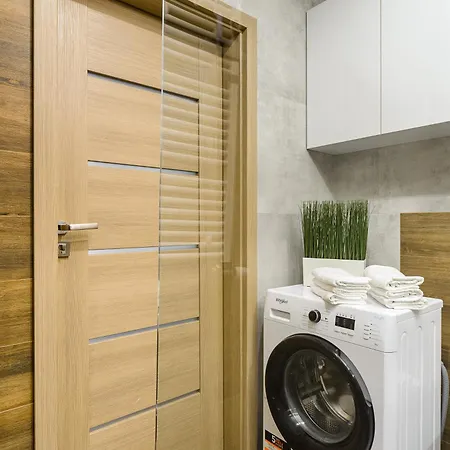 Lumina Stylish 3-Room Apart With Balcony Lodz  Exterior photo