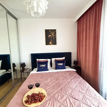 Lumina Stylish 3-Room Apart With Balcony Lodz  Exterior photo