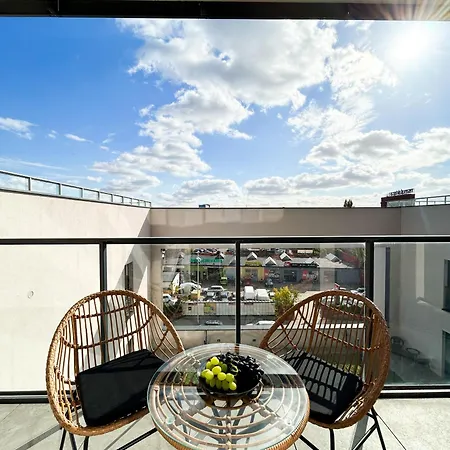 Lumina Stylish 3-Room Apart With Balcony Lodz  Exterior photo