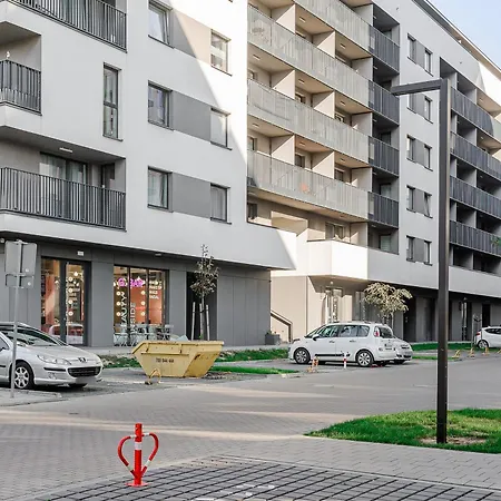 Lumina Stylish 3-Room Apart With Balcony Lodz  Exterior photo