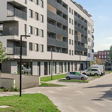 Lumina Stylish 3-Room Apart With Balcony Lodz  Exterior photo