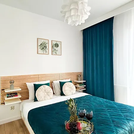 Lumina Stylish 3-Room Apart With Balcony Lodz  Exterior photo