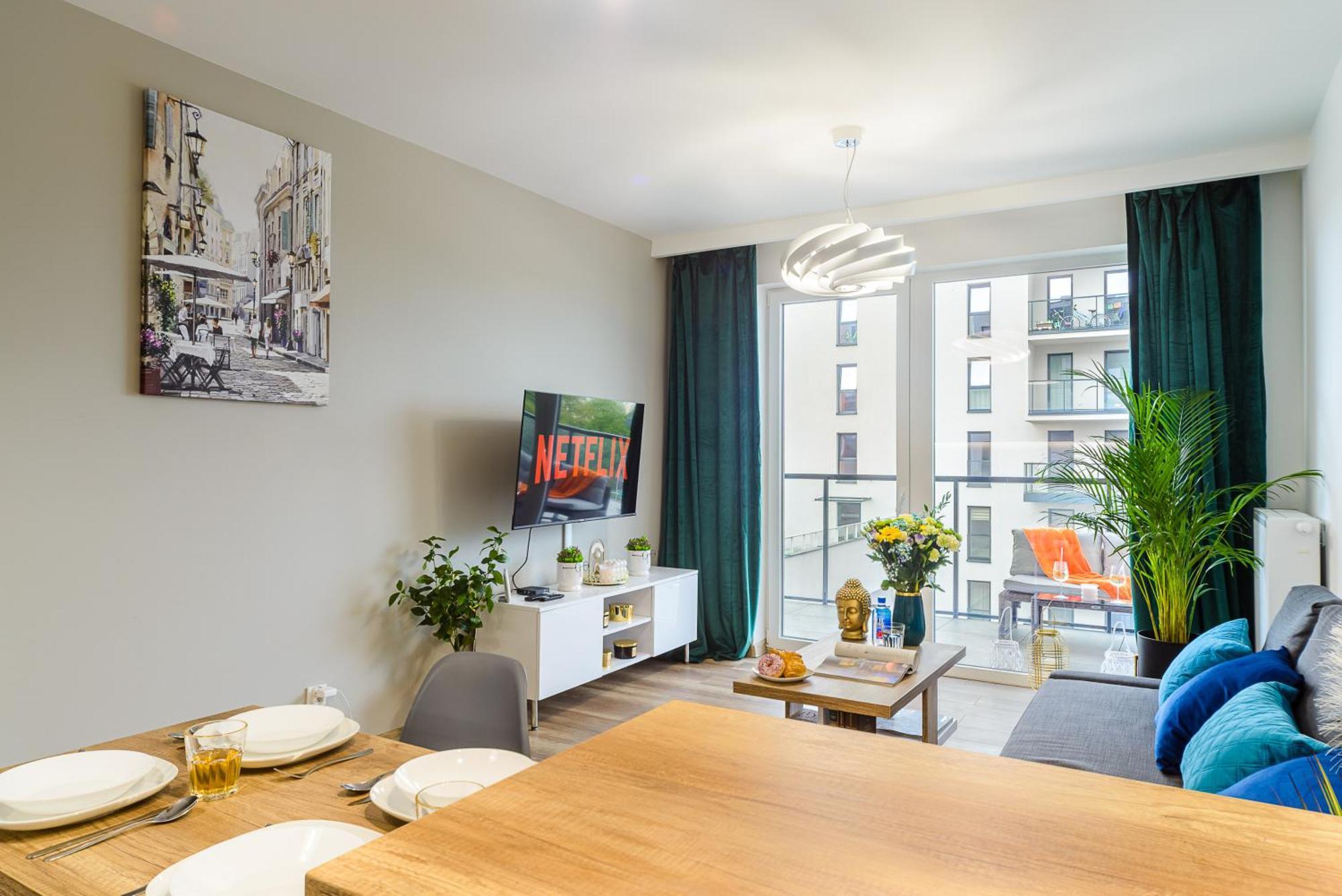 Lumina Stylish 3-room With Balcony Lodz (Lodz)