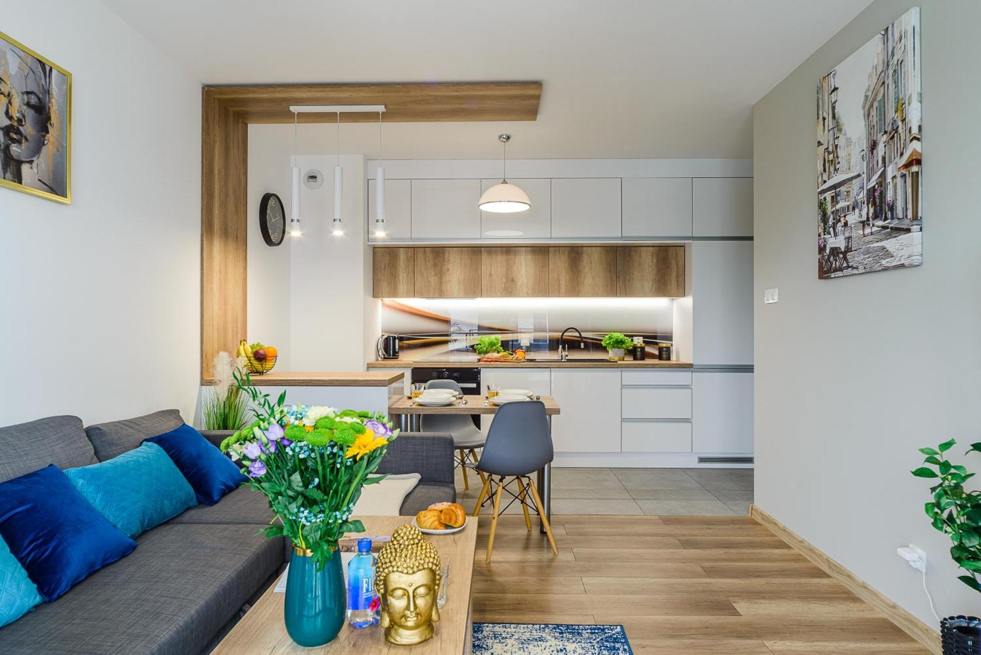 Lumina Stylish 3-room With Balcony Apartment Lodz (Lodz)